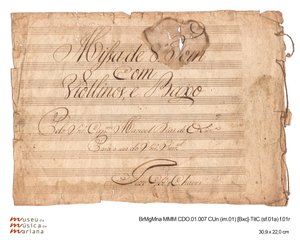 Messe du huitième ton - Manoel Dias de Oliveira